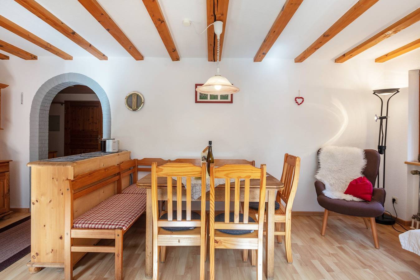 Ganze Wohnung, Ferienwohnung 'Maria' mit Bergblick, privater Terrasse und Wlan in Todtnau, Südschwarzwald