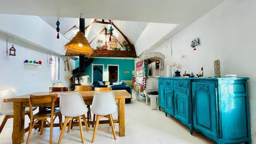 Gîte pour 10 personnes, avec Terrasse ainsi que Jardin et Vue dans Waben - 4