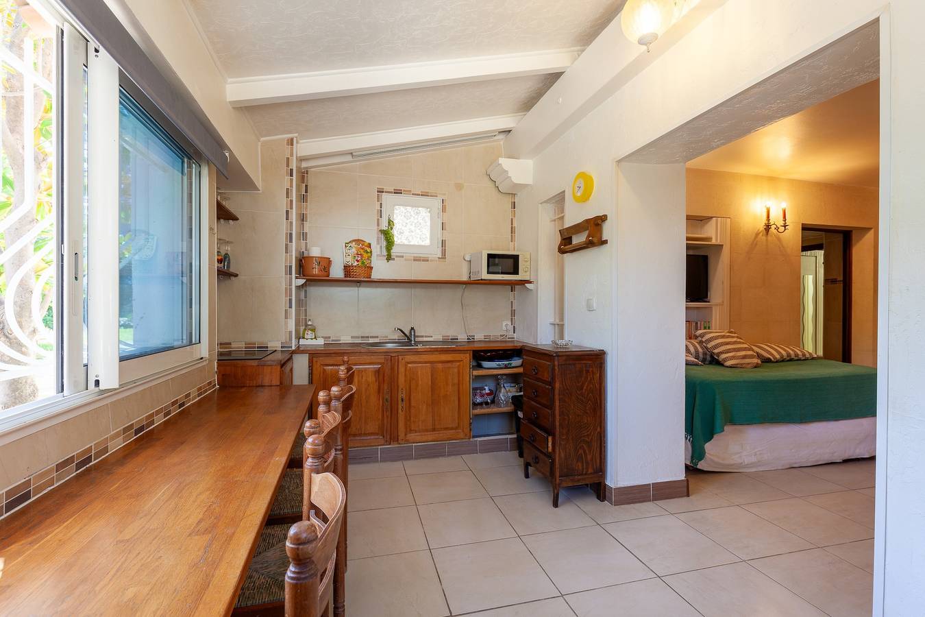 Appartement 'Le Repaire' met uitzicht op de bergen, gedeeld terras en tuin, foto 8
