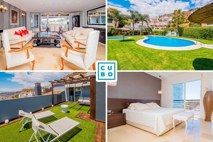 Casa para 8 personas, con terraza en Málaga