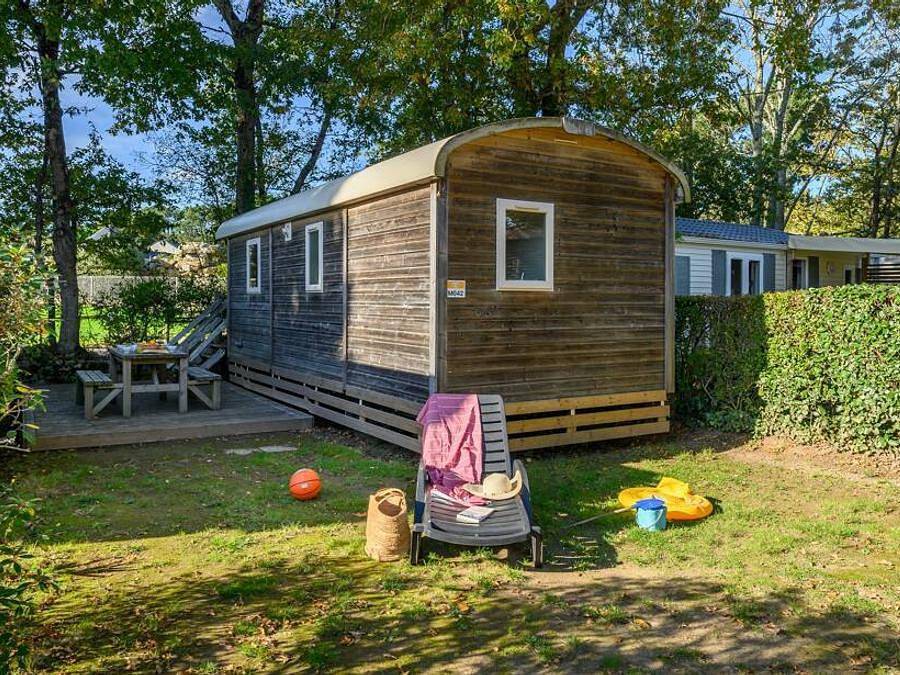 Camping la Grande Métairie - Mobilhome 4 personas - Cabaña | 2 Dormitorios | 2/4 Pers. in Carnac, Côte des Mégalithes