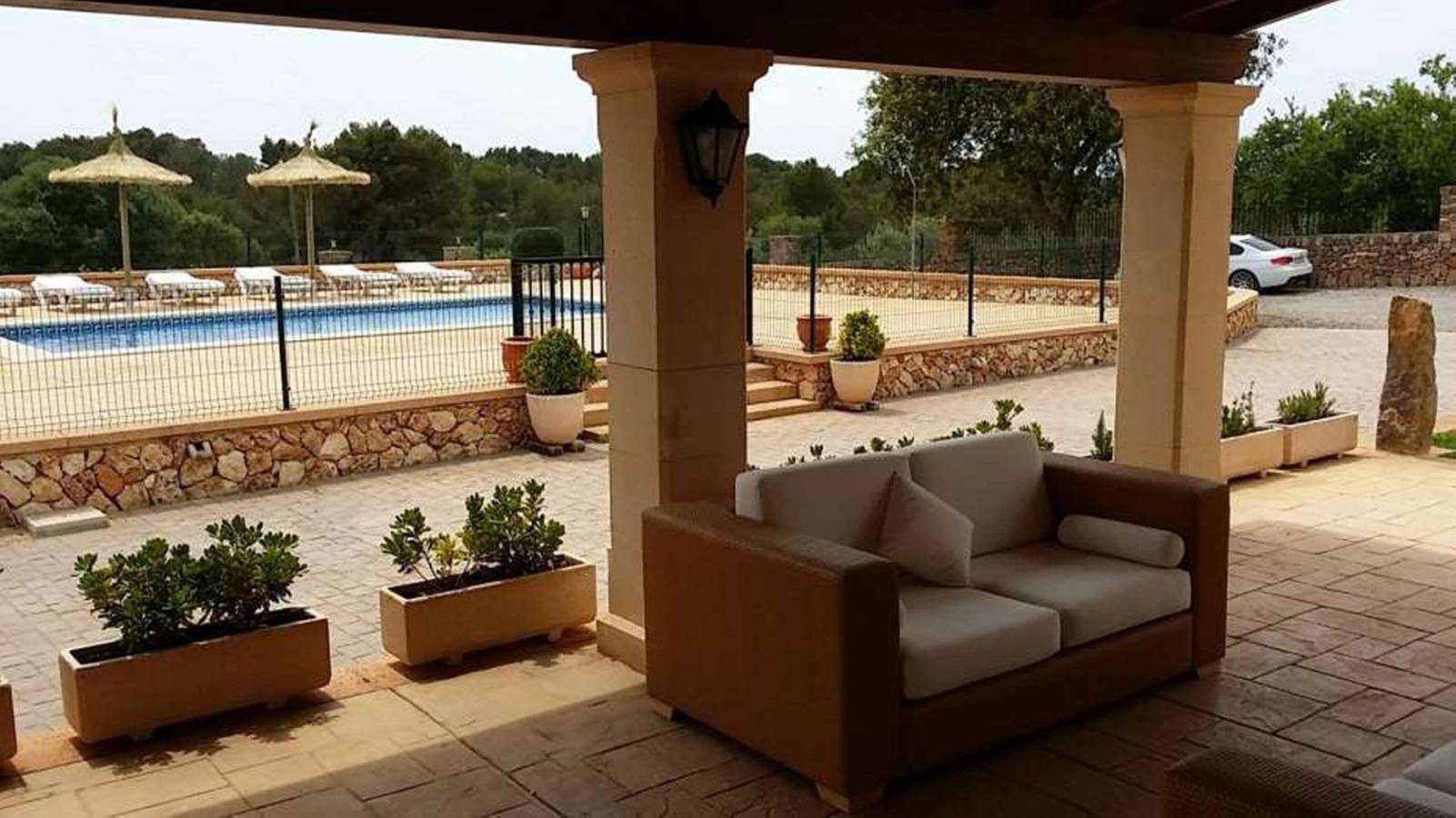 Natursteinfinca mit Pool und Garten in Palma, Mallorca Westen