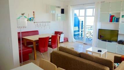 Ferienwohnung für 2 Personen, mit Balkon auf Baltrum