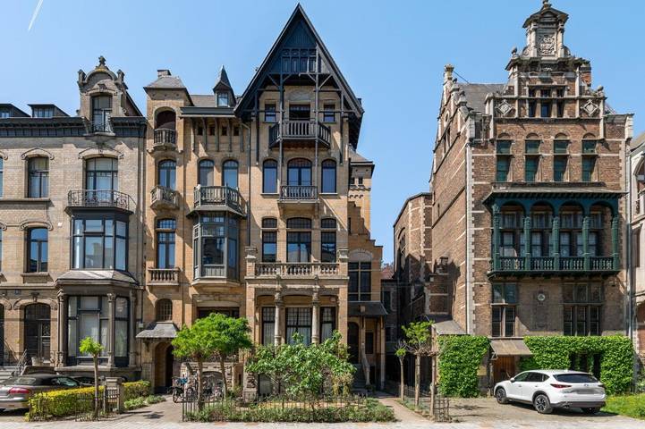 Chambre d’hôte pour 2 personnes, avec balcon ainsi que vue et jardin à Anvers