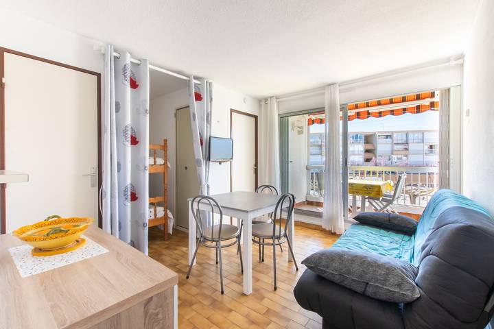 Ferienwohnung für 4 Personen, mit Balkon in Le Grau-du-Roi