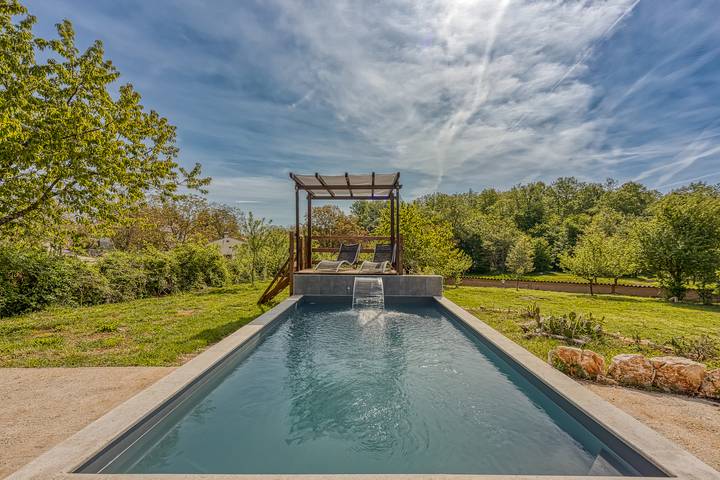 Ferienhaus für 4 Personen, mit Pool und Terrasse, kinderfreundlich in Zentralistrien - 2