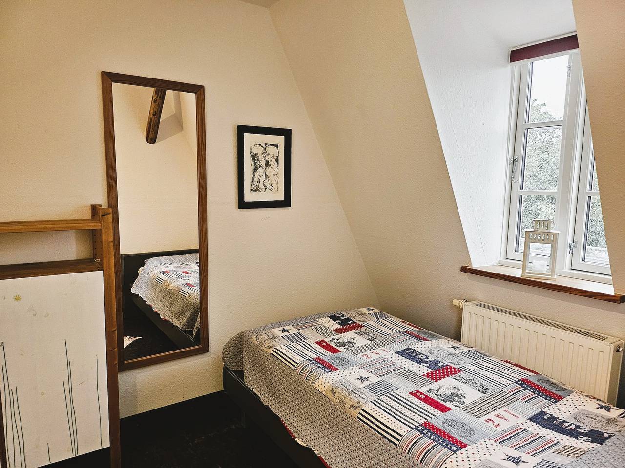 Putbrese Hof - Einzelzimmer Pferdestall in Ulsnis, Grünes Binnenland