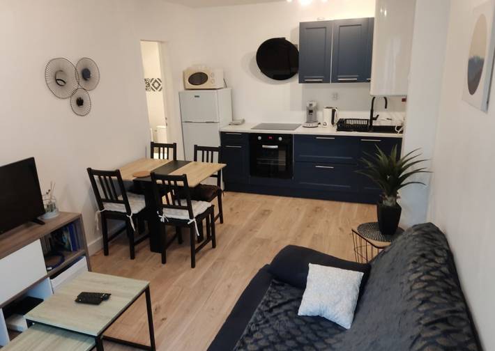 Appartement de vacances pour 4 personnes, avec jardin