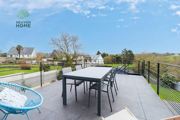Maison d’hôte pour 4 personnes, avec Balcon ainsi que Terrasse et Jardin à Binic
