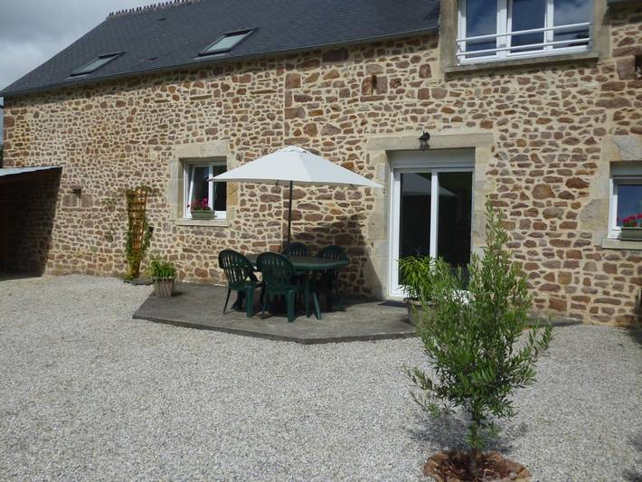 Gîte pour 4 personnes, avec terrasse à Saint-Joseph (Manche)