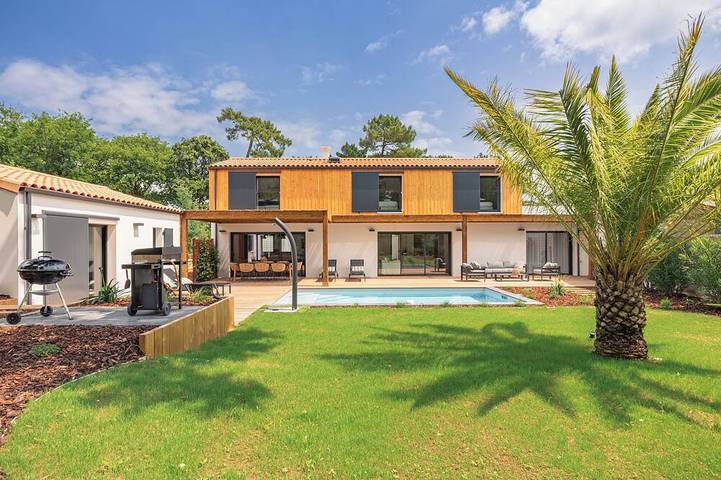 Maison de vacances pour 8 personnes, avec piscine et jardin à Le Grand-Village-Plage