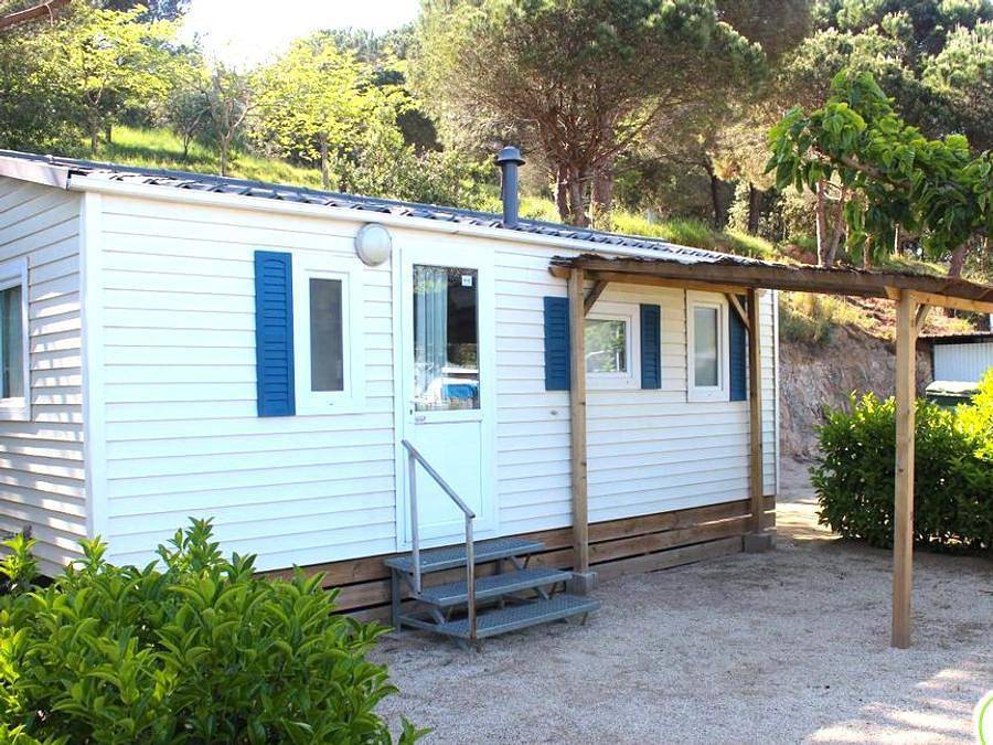 Camping El Carlitos - Mobile home 4 persons - Tahiti in Arenys de Mar, Costa del Maresme