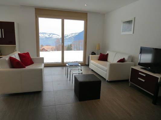 Gîte pour 4 personnes, avec terrasse et jardin à Aeschi bei Spiez - 4