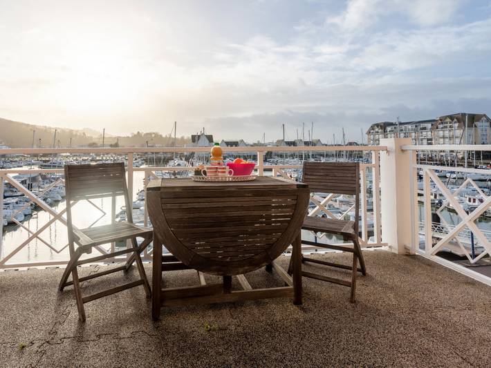Appartement de vacances pour 6 personnes, avec Balcon à Dives-sur-Mer