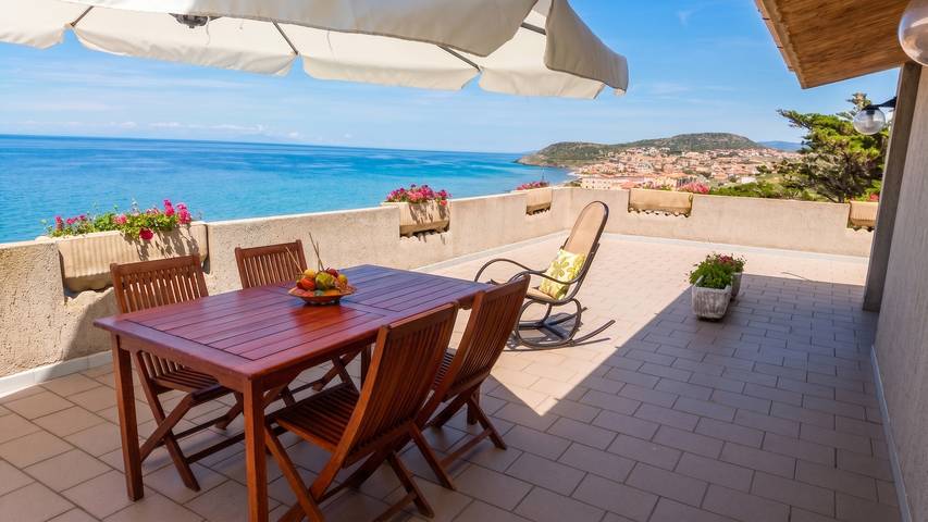 Ferienwohnung für 4 Personen, mit Terrasse in Castelsardo