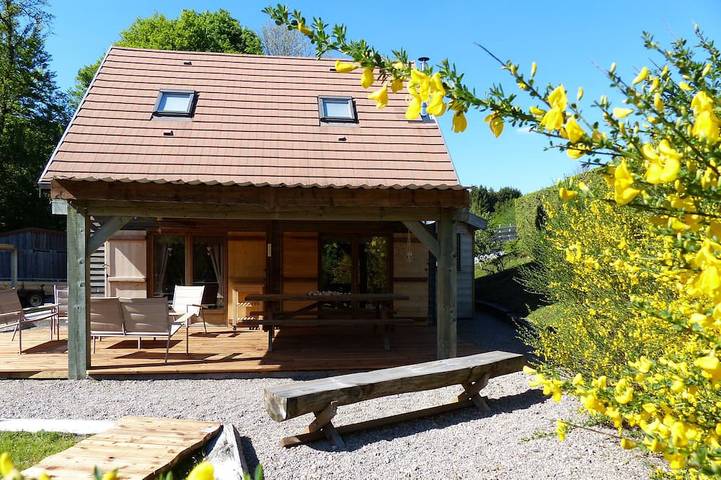 Chalet pour 8 personnes, avec terrasse et jardin - 1