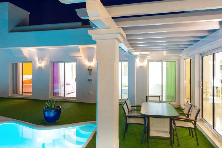 Chalet para 6 personas, con balcón y jacuzzi, Familias con niños en Fuerteventura - 2