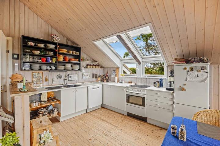 Ferienhaus mit Meerblick für 4 Personen, mit Balkon/Terrasse in Blavand - 3