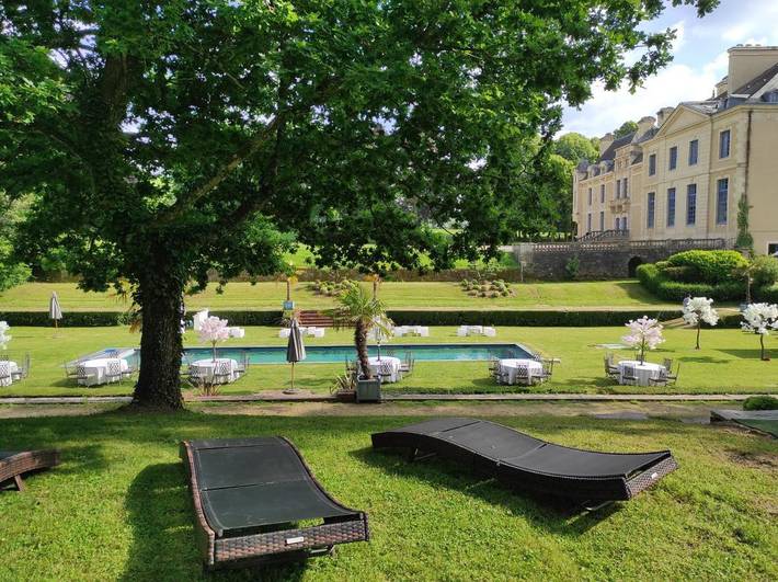 Maison de campagne pour 40 personnes, avec jardin et piscine ainsi que sauna et jacuzzi à Villers-Bocage - 3