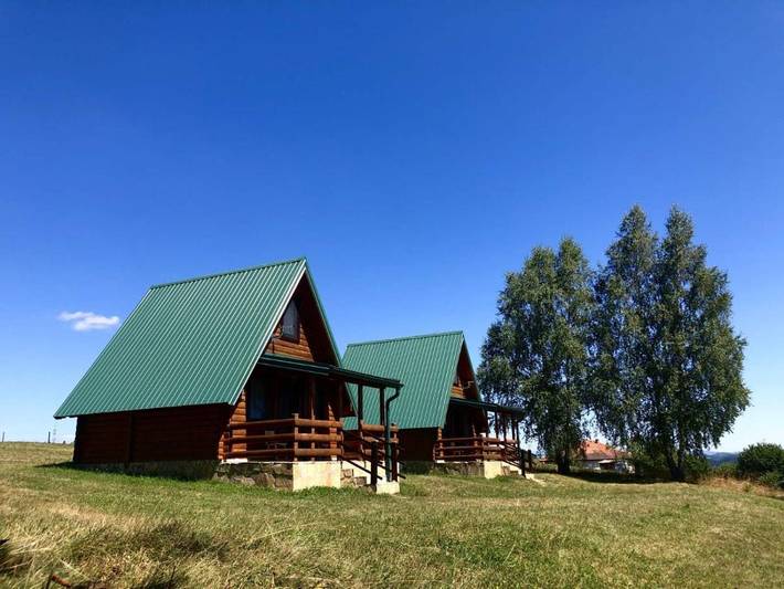 Domek letniskowy dla 4 osób, z widok i taras w Serbia