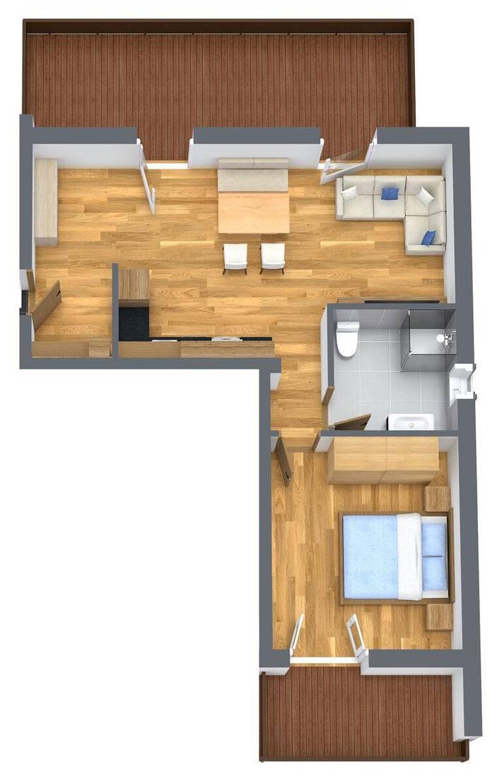 Gîte pour 4 personnes, avec Balcon à Scheffau am Wilden Kaiser - 4