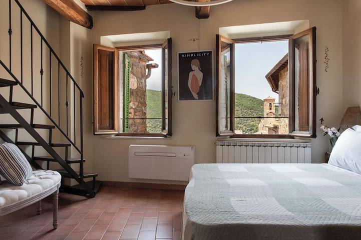 Apartamento entero, Il Borghetto - La Ghibellina Townhouse, Private Apartment with Balcony in Castelnuovo dell'Abate, Montalcino