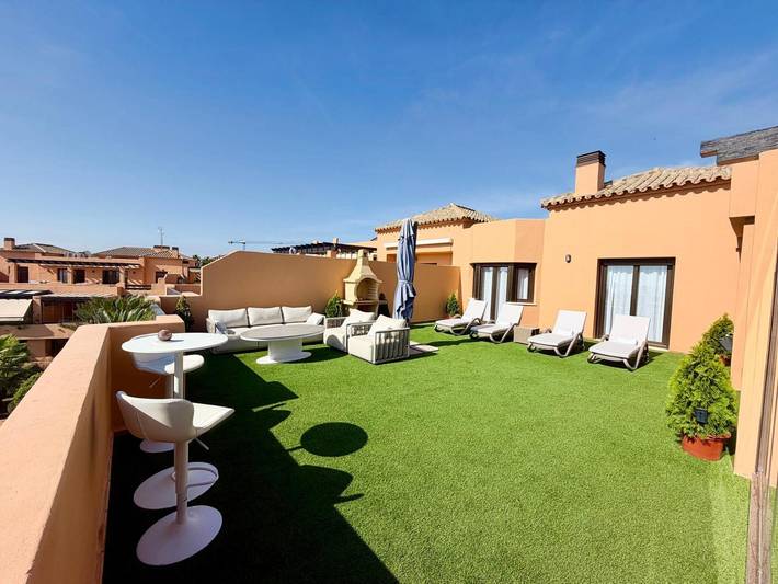 Ganze Wohnung, Ferienwohnung 'Casares Costa Doña Julia Golf' mit Meerblick, WLAN und Klimaanlage in Playa Ancha, Casares