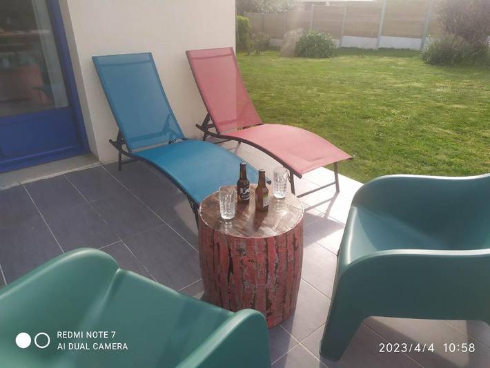 Location de vacances pour 8 personnes, avec jardin, animaux acceptés dans Plage de Tréompan - 4