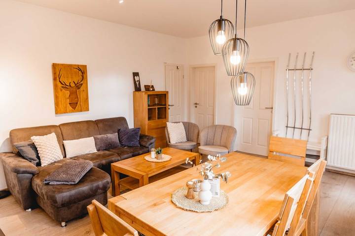 Ferienwohnung für 5 Personen, mit Sauna und Terrasse sowie Garten in Grasberg - 4
