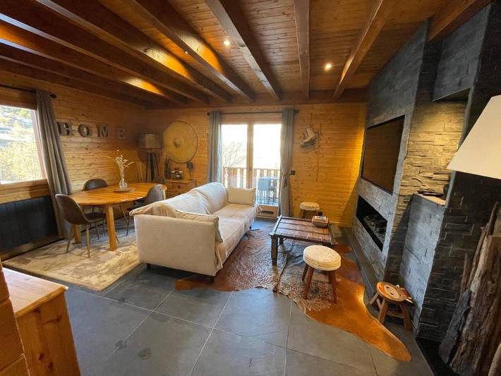 Chalet pour 12 personnes, avec Balcon et Terrasse ainsi que Jardin et Vue