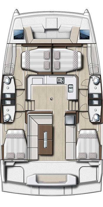 Boat for 6 people, with hot tub in England