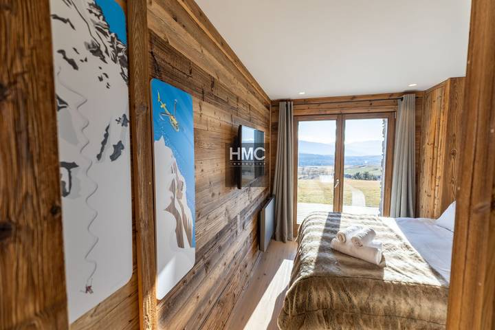 Chalet pour 12 personnes, avec balcon ainsi que sauna et jacuzzi à Bolquère - 4