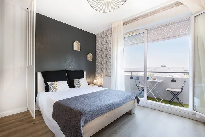 Appartement de vacances pour 2 personnes, avec balcon et piscine - 1