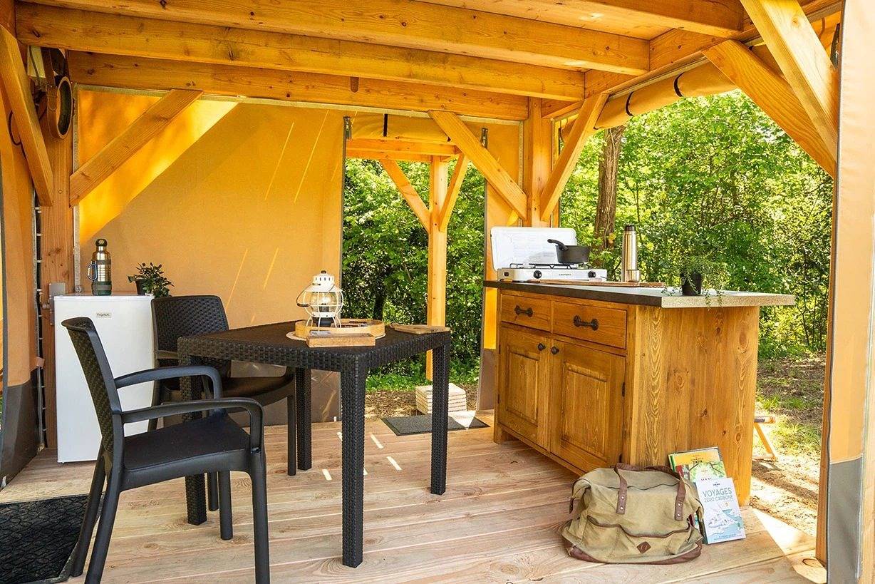 Escapade nature - Tente baroudeur - Camping avec piscine in Urt, Bayonne und Umgebung