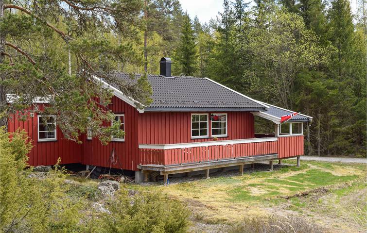 Casa vacanza per 6 persone con terrazza in Aurskog-Holand