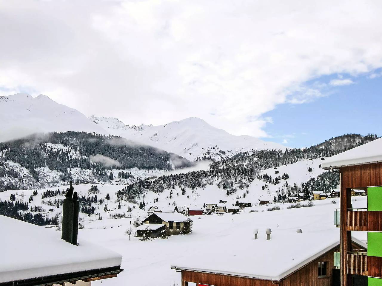 Ganze Wohnung, 2 Zimmer 4 Personen in Disentis, Surselva