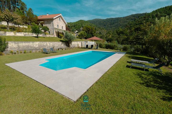 Casa rural para 3 pessoas, com Terraço e Jardim e ainda Piscina and Vista em Município de Seia
