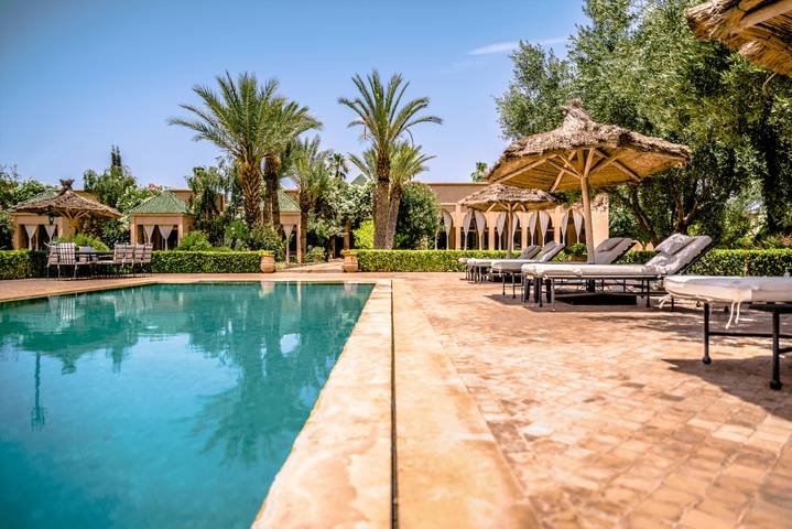 Villa pour 10 personnes, avec jardin et terrasse au Maroc