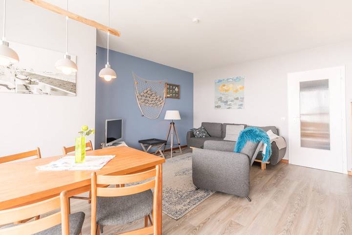 Ganze Wohnung, Hochhaus, Whg. Wattkieker 44… Mit schönem Meerblick! Für 3 Personen. 4.Etage in Büsum, Kreis Dithmarschen