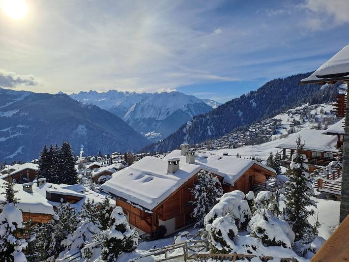Gîte pour 6 personnes, avec balcon et vue à Verbier - 4