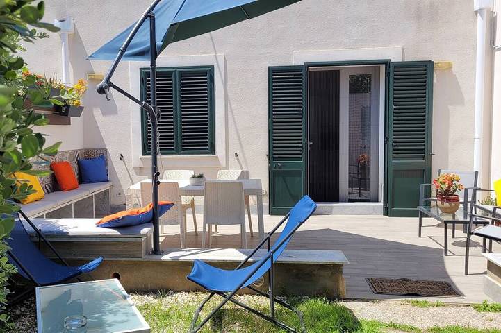 Ferienhaus für 4 Personen, mit Garten, mit Haustier