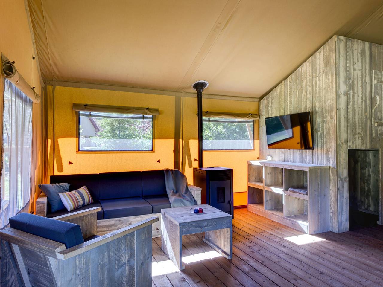 Chique glamping-uitje met zwembad in Dalfsen, Regio Zwolle