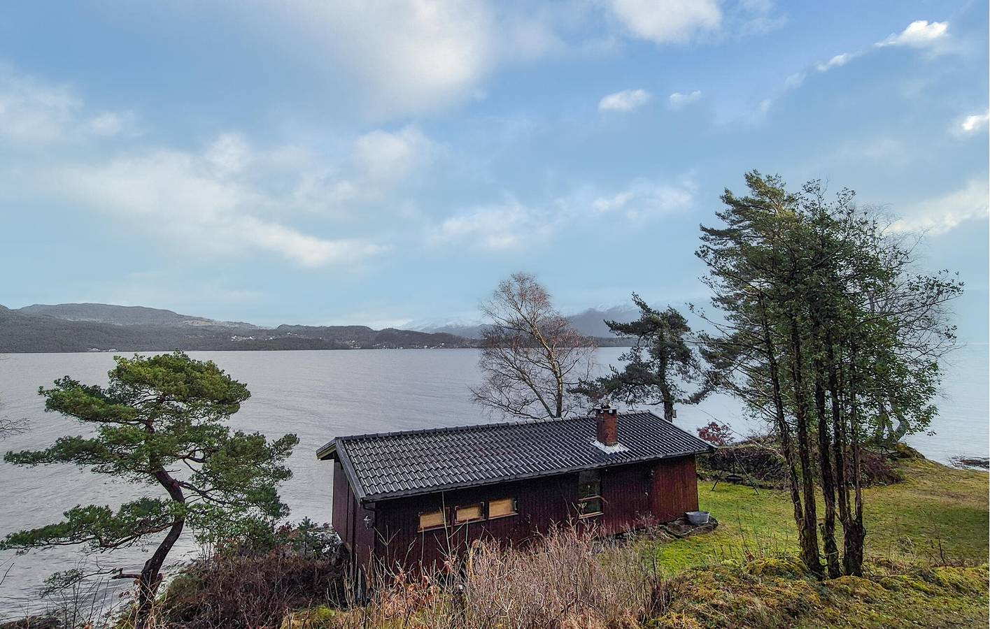 Ferienhaus für 6 Personen mit Terrasse in Hardangerfjord