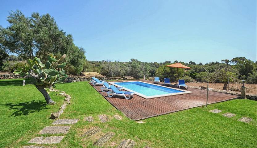 Casa rural para 5 personas, con jardín en Manacor