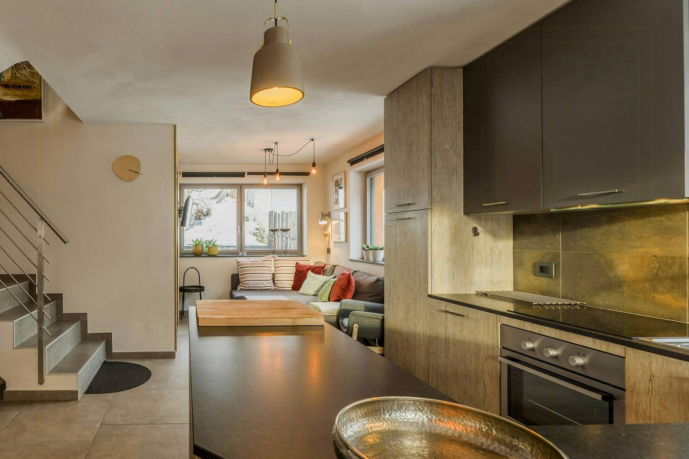 Geheel appartement, Appartement in de Dolomieten met panoramisch uitzicht in Campitello di Fassa, Dolomiti Superski