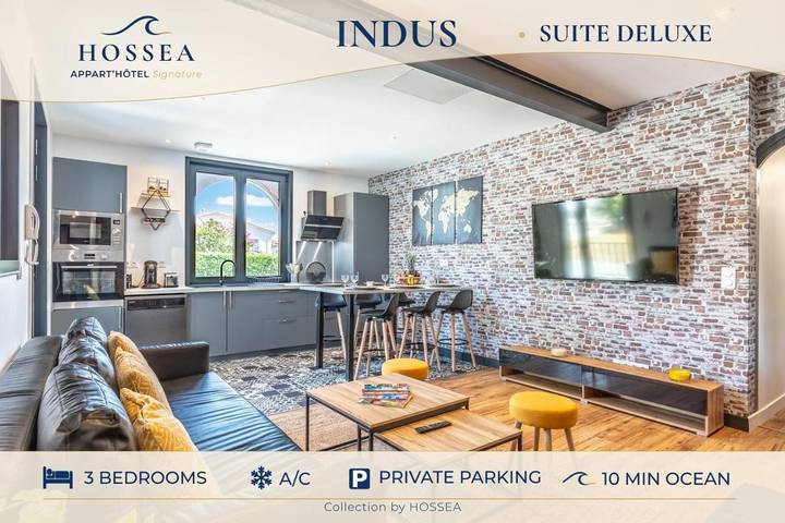 Location de vacances pour 8 personnes, avec jardin à Saint-Vincent-de-Tyrosse