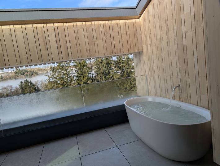 Ferienwohnung für 2 Personen, mit Garten und Sauna in Breitenberg