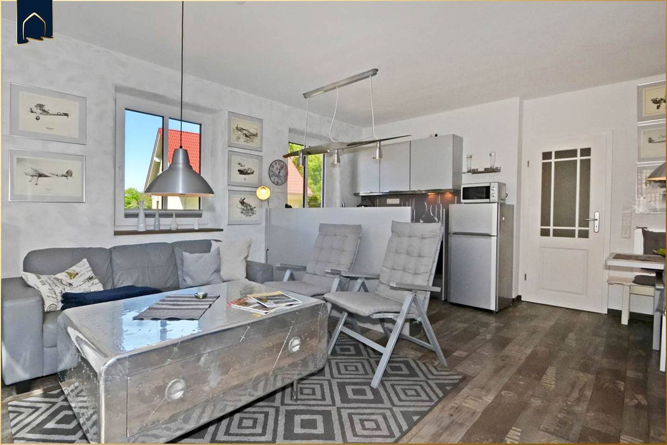 Gemütliches Ferienhaus in Korswandt mit Garten, nahe See & Strand in Gothensee, Korswandt