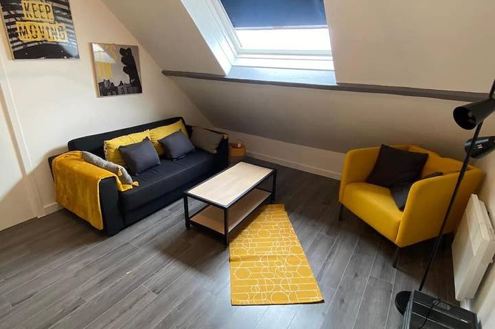 Gîte pour 6 personnes, avec jardin dans Saint-Martin-du-Manoir
