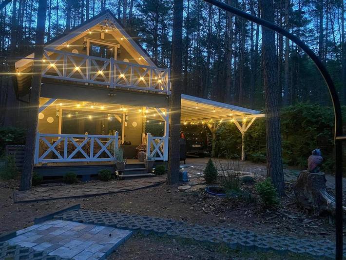 Ferienhaus für 9 Personen, mit Seeblick und Garten sowie Ausblick